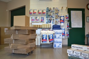 Boxes and packing supplies at Marymoor-self-storage-redmond-wa-Copy